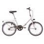 DENVER BIKE BICICLETTA PIEGHEVOLE 20'' PANNA