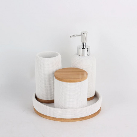 MD CASA SET BAGNO 4 PEZZI