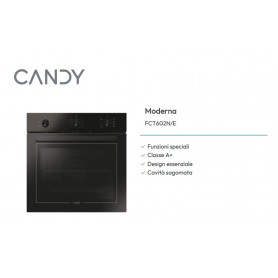 CANDY FCT602NE FORNO MODERNA AD INCASSO 65LT