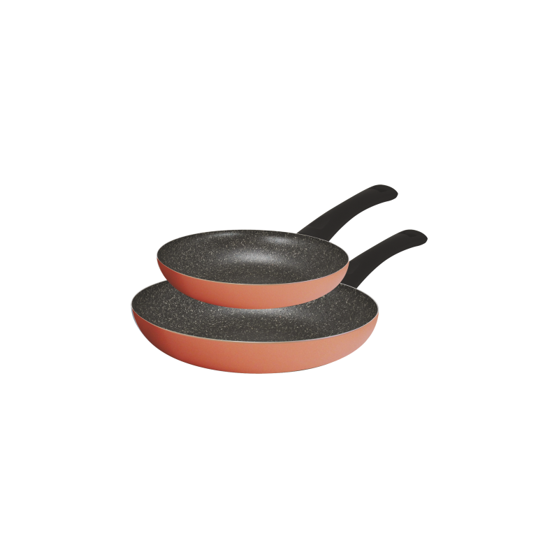 SET 2 PADELLE 24/28CM