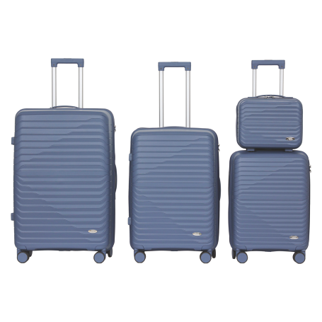 SET VALIGIE 4 PEZZI BLU