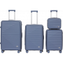 SET VALIGIE 4 PEZZI BLU
