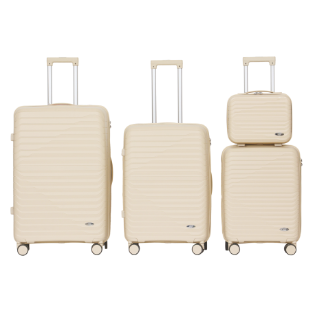 SET VALIGIE 4 PEZZI BEIGE