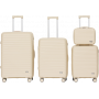 SET VALIGIE 4 PEZZI BEIGE