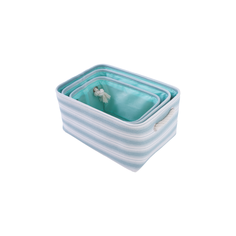 SET CESTINI IN TESSUTO 3PZ