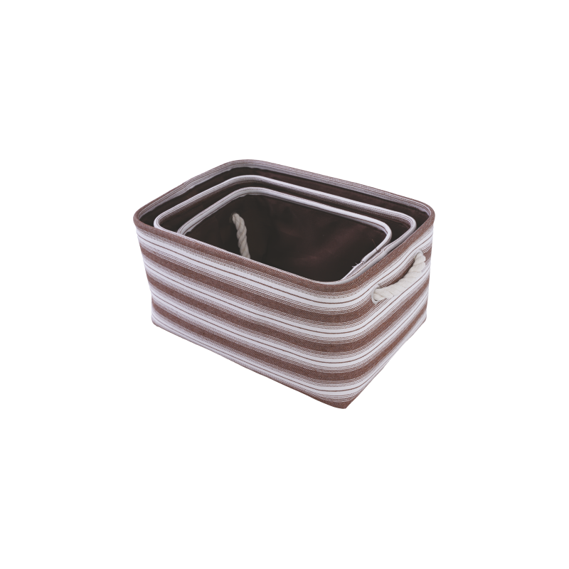 SET CESTINI IN TESSUTO 3PZ