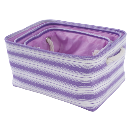 SET CESTINI IN TESSUTO 3PZ