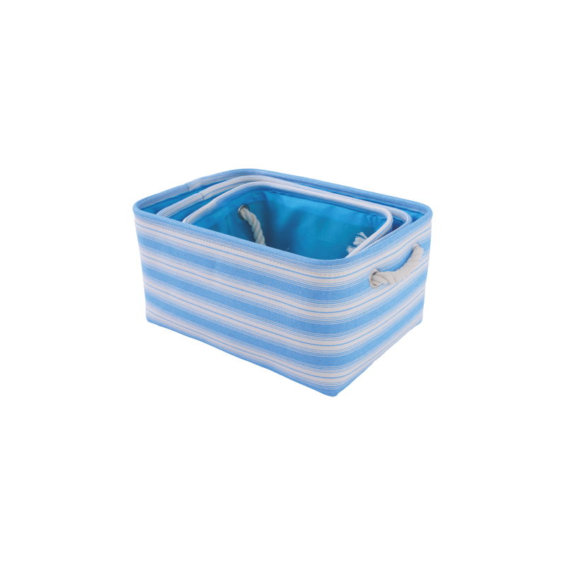 SET CESTINI IN TESSUTO 3PZ