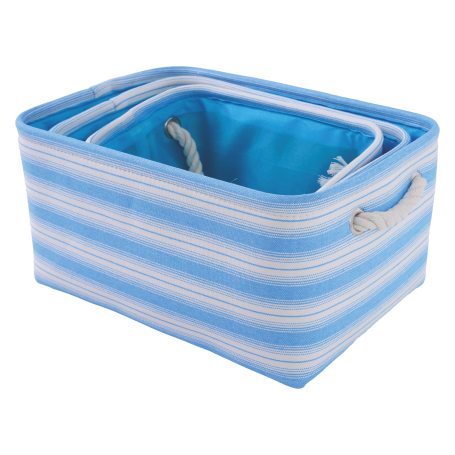 SET CESTINI IN TESSUTO 3PZ