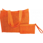 SET BORSA MARE E POCHETTE