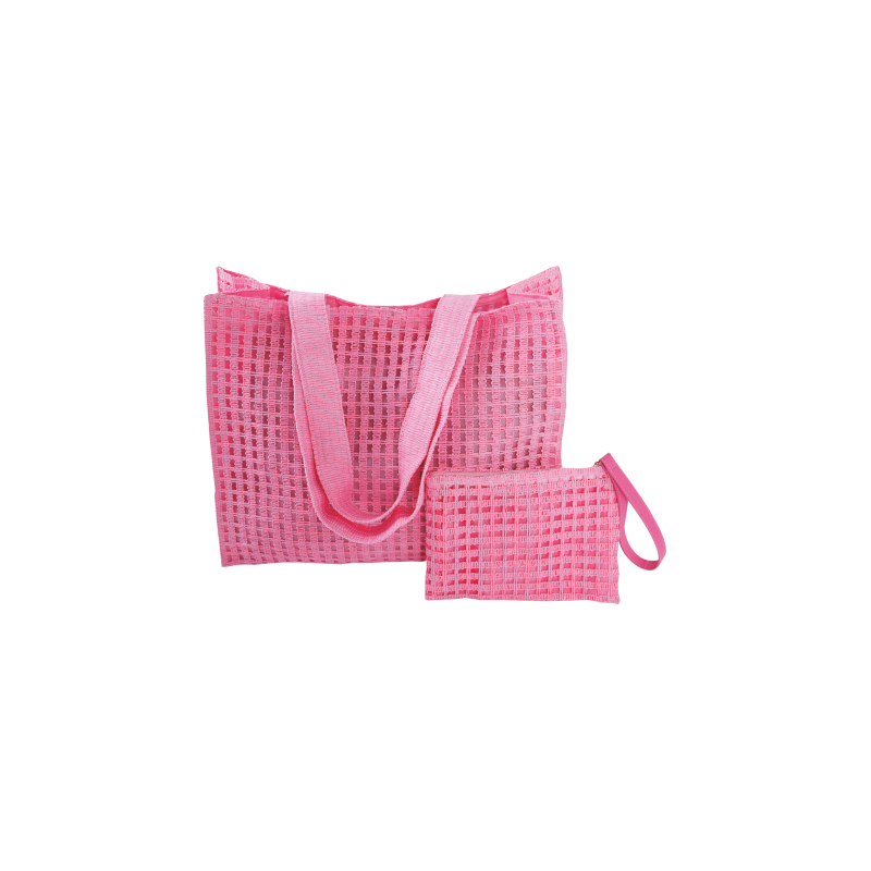SET BORSA MARE E POCHETTE
