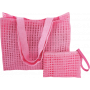 SET BORSA MARE E POCHETTE