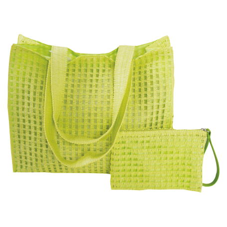 SET BORSA MARE E POCHETTE