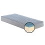 MATERASSO SINGOLO BIMEMORY DOPPIO STRATO MEMORY FOAM 80x190x21