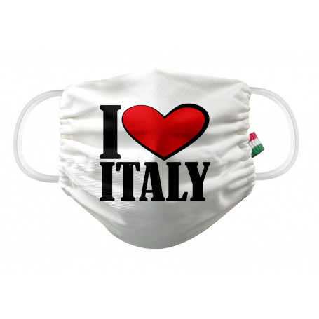 SETABLU MASCHERINA CON STAMPA IN COTONE LAVABILE - MD WebStore