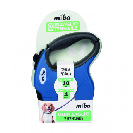 MIBA GUINZAGLIO ESTENDIBILE TAGLIA S - MD WebStore