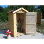 CASETTA DA GIARDINO FORESTA EDEN 1212.01 LEGNO NATURALE - MD WebStore