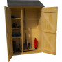 CASETTA DA GIARDINO FORESTA EDEN 1206.01 LEGNO NATURALE - MD WebStore