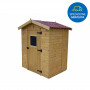 CASETTA DA GIARDINO FORESTA ED 1612.01 LEGNO NATURALE - MD WebStore
