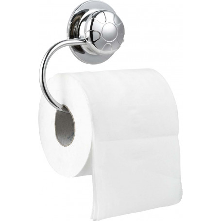 PORTACARTA IGIENICA CROMATO CON VENTOSA - MD WebStore