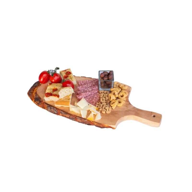 MOTTINOX TAGLIERE OVALE CON CORTECCIA 41x16 CM - MD WebStore