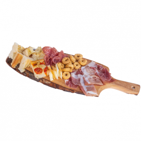 MOTTINOX TAGLIERE OVALE CON CORTECCIA 50x12 CM - MD WebStore