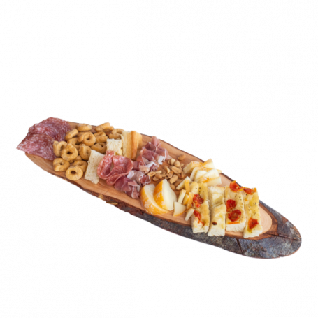 MOTTINOX TAGLIERE OVALE CON CORTECCIA 50x17 - MD WebStore