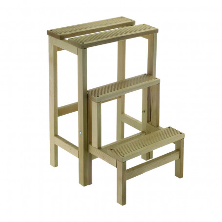 MOTTINOX SGABELLO SALVASPAZIO SCALETTO IN LEGNO RICHIUDIBILE - MD WebStore