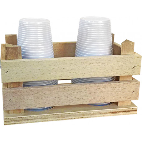 MOTTINOX PORTABICCHIERI LEGNO FAGGIO - MD WebStore