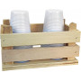 MOTTINOX PORTABICCHIERI LEGNO FAGGIO - MD WebStore