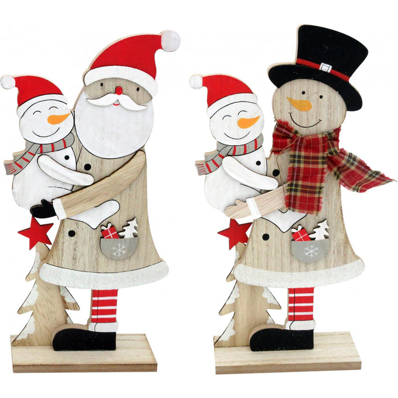 DECORI NATALIZI IN LEGNO  - MD WebStore