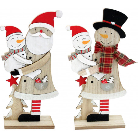 DECORI NATALIZI IN LEGNO  - MD WebStore