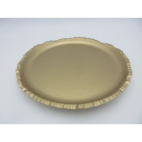 VASSOIO TONDO ORO - MD WebStore