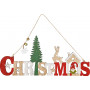 FUORIPORTA IN LEGNO NATALIZIO - MD WebStore