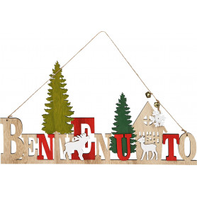 FUORIPORTA IN LEGNO NATALIZIO - MD WebStore