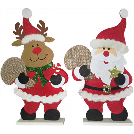 RENNA / BABBO NATALE IN FELTRO - MD WebStore