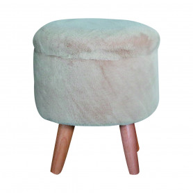 POUF COLORE BEIGE E GRIGIO - MD WebStore