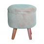 POUF COLORE BEIGE E GRIGIO - MD WebStore