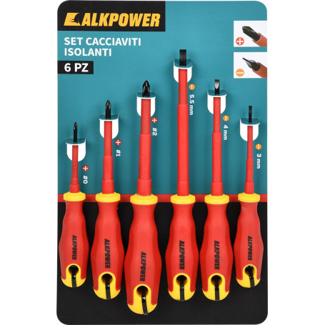 ALKPOWER SET CACCIAVITI ISOLANTI 6 PZ - MD WebStore