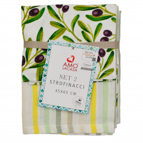 SET 2 STROFINACCI IN COTONE - MD WebStore