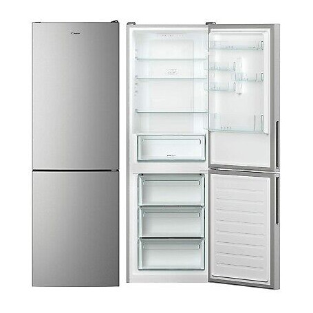 CANDY C3CETFW186 FRIGORIFERO COMBINATO 342LT SILVER - MD WebStore