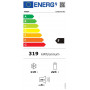 CANDY C3CETFW186 FRIGORIFERO COMBINATO 342LT SILVER - MD WebStore