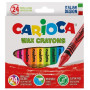 CARIOCA PASTELLI A CERA 24 PEZZI - MD WebStore