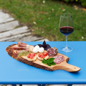 MOTTINOX TAGLIERE OVALE CON CORTECCIA 45x15 - MD WebStore