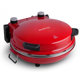 INNOLIVING INN-741 FORNO PIZZA CON TERMOSTATO ROSSO - MD WebStore