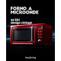 INNOLIVING INN-861 FORNO A MICROONDE 20L ROSSO - MD WebStore