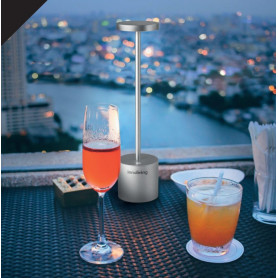 INNOLIVING INN-094 LAMPADA LED DA TAVOLO SILVER - MD WebStore