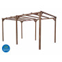 FORESTA TH3050 PERGOLA IN LEGNO 296x500 CM - MD WebStore
