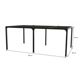 FORESTA PER3660 BI PERGOLA BIOCLIMATICA 3,60x6M - MD WebStore