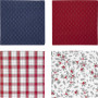 TOVAGLIA STAMPATA NATALE 12PRS - MD WebStore